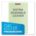 Office Jansan | Pendaflex 23314 2 in. Expansion 1 Divider 4 Fasteners End Tab Classification Legal Folders - Pale Green (10/Box) image number 2