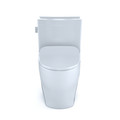 Fixtures | TOTO MS624234CEFG#01 1-Piece Legato CEFIONTECT WASHLETplus 1.28 GPF Elongated Toilet with  and SoftClose Seat - Cotton White image number 4