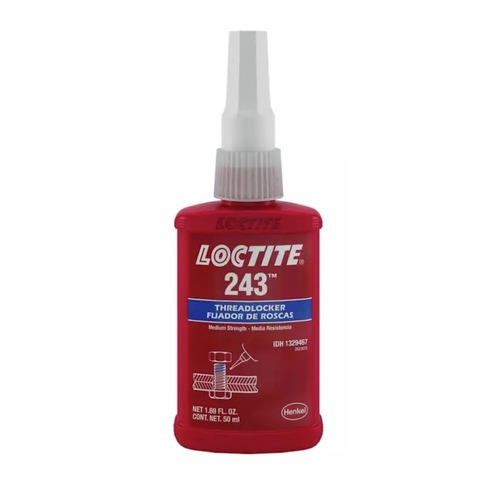 Adhesives and Sealers | Loctite 1329467 243 50 mL Medium Strength Threadlocker - Blue image number 0