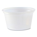Food Service | Fabri-Kal 000000000009505191 0.75 oz. Plastic Portion Cups - Translucent (10/Carton) image number 0