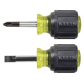TOOL GIFT GUIDE | Klein Tools 85071 2-Piece Stubby Slotted and Phillips Screwdriver Set