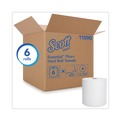 Paper Towels and Napkins | Kleenex 11090 1.5 in. Core 8 in. x 600 ft. Hard Roll Paper Towels with Premium Absorbency Pockets - White (6 Rolls/Carton) image number 3