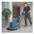 Sponges & Scrubbers | Boardwalk BWK4012BLA 12 in. Diameter Stripping Floor Pads - Black (5/Carton) image number 5