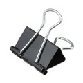 Mothers Day Sale! Save an Extra 10% off your order | Universal UNV10210 Binder Clips - Medium, Black/Silver (1 Dozen) image number 2