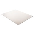 Office Jansan | Deflecto CM14243 Supermat 45 in. x 53 in. Frequent Use Beveled Chair Mat For Medium Pile Carpet - Clear image number 0