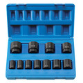  | Grey Pneumatic 1311S 11-Piece 1/2 in. Drive 8-Point SAE Impact Socket Set image number 1