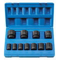 Sockets | Grey Pneumatic 1311S 11-Piece 1/2 in. Drive 8-Point SAE Impact Socket Set image number 1