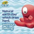 Office & Office Supplies | Crayola 57-5050 2.5 lbs. Air-Dry Clay - White image number 4