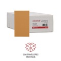  | Universal UNV35302 Round Flap 3.13 in. x 5.5 in. Kraft Coin Envelopes - Light Brown (500/Box) image number 8