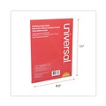 Office Jansan | Universal UNV76882 8.5 in. x 11 in. Vertical Wall Mount Sign Holder - Clear (12/Pack) image number 2