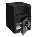 Office & Office Supplies | Honeywell 5912 14 x 15.2 x 20.2 Steel Depository Safe with Digital Lock - Black image number 3