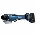 Angle Grinders | Factory Reconditioned Bosch GWS18V-13PB14-RT 18V PROFACTOR Brushless Lithium-Ion 5 - 6 in. Cordless Angle Grinder Kit with Paddle Switch (8 Ah) image number 2