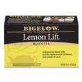 Food Service | Bigelow RCB003421 Tea Bags - Lemon Lift Black Tea (28/Box) image number 0