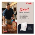Cleaning & Janitorial Supplies | WypAll 05120 L10 9.38 in. x 10.25 in. 2-Ply Banded Windshield Wipers - Light Blue (140/Pack, 16 Packs/Carton) image number 5