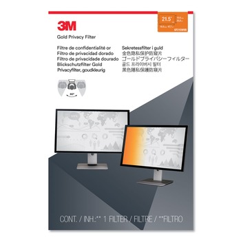 OFFICE FURNITURE ACCESSORIES | 3M GF215W9B 16:9 Aspect Ratio Gold Frameless Privacy Filter for 21.5 in. Monitors