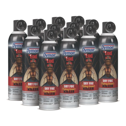 Office Jansan | ITW Dymon 45120 14 oz. Aerosol Spray THE END. Dry Fog Flying Insect Killer (12/Carton) image number 0