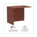  | Alera ALEVA353624MC 35 in. x 23.63 in. x 29.5 in. Valencia Series Reversible Return/Bridge Shell - Medium Cherry image number 7