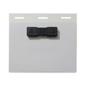 Mothers Day Sale! Save an Extra 10% off your order | C-Line 92843 3 in. x 4 in. Self-Laminating Magnetic Style Name Badge Holder Kit - Clear (20/Box) image number 2