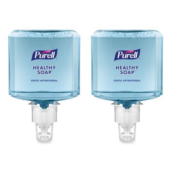 PURELL Healthy Soap 1200 mL 0.5% BAK Antimicrobial Foam Refill for ES4 Dispensers (2/Carton)