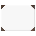 Office Jansan | House of Doolittle 400-03 22 x 17 50-Sheet 100 Percent Recycled Refillable Doodle Desk Pad - White image number 0