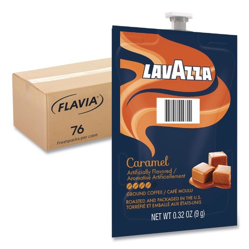 Coffee | FLAVIA 48750 Lavazza Coffee Freshpack - Caramel (76/Carton) image number 0