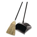Brooms | Rubbermaid Commercial FG637300BRN 38 in. Overall Length Corn Fiber Bristles Corn-Fill Broom - Brown image number 2