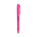  | Universal UNV08855 Fluorescent Ink Chisel Tip Pocket Highlighters - Pink (1 Dozen) image number 0