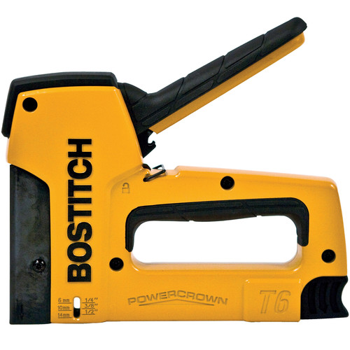 Staple Guns | Bostitch T6-8 7/16 in. Crown 9/16 in. PowerCrown Heavy-Duty Tacker Stapler image number 0