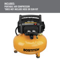 Portable Air Compressors | Bostitch BTFP02012 0.8 HP 6 Gallon Oil-Free Pancake Air Compressor image number 1