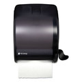 Office Jansan | San Jamar T950TBK 12.5 in. x 8.5 in. x 12.75 in. Element Lever Roll Towel Dispenser Classic - Black Pearl image number 0