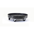 Hand Trucks | Rubbermaid Commercial FG265000BLA BRUTE 500 lbs. Capacity Universal Drum Dolly - Black image number 1
