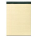 Office Jansan | Roaring Spring 74712 8.5 in. x 11 in. 40-Sheet Recycled Pad - Wide/Legal Rule, Canary-Yellow (1-Dozen) image number 0