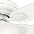 Ceiling Fans | Casablanca 54041 52 in. Utopian Gallery Snow White Ceiling Fan with Light with Wall Control image number 4
