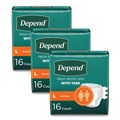 Cleaning Cloths | Kimberly-Clark 35458 35 in. to 49 in. Waist Incontinence Protection with Tabs (3 Packs/Carton) image number 0