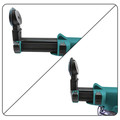Rotary Hammers | Makita XRH011TWX 18V LXT Brushless Lithium-Ion SDS-PLUS 1 in. Cordless Rotary Hammer Kit with HEPA Dust Extractor Attachment and 2 Batteries (5 Ah) image number 5