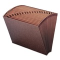 Office Jansan | Smead 70425 TUFF 1/21-Cut Tab Expanding Open-Top Stadium File - Letter, Redrope image number 0
