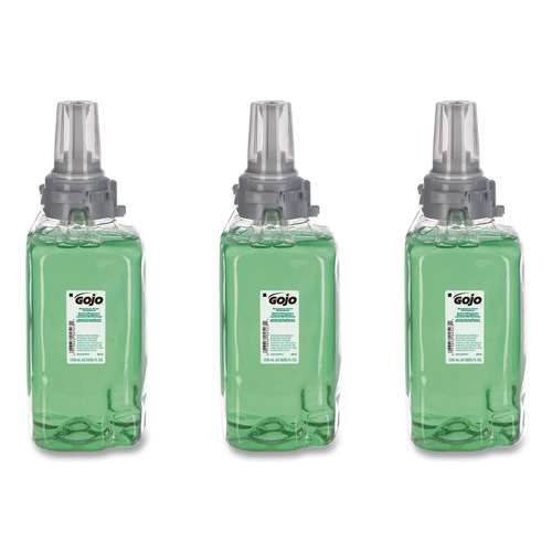 Cleaning & Janitorial Supplies | GOJO Industries 8816-03 Botanical Scent 1250 mL Foam hand wash Refill for ADX-12 Dispenser (3/Carton) image number 0