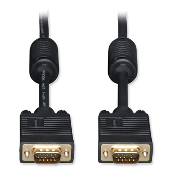 Tripp Lite 6 ft. VGA Coaxial High-Resolution Monitor Cable with RGB Coaxial - Black