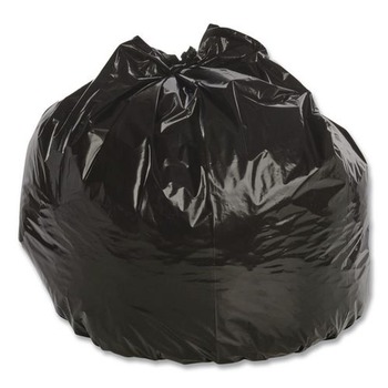 Stout by Envision 33 in. x 40 in. 1.3 mil. 33 Gallon Total Recycled Content Plastic Trash Bags - Brown/ Black (100/Carton)