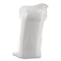 Food Trays, Containers, and Lids | Dart C32DER 9.4 in. x 6.8 in. x 2.1 in. 32 oz. ClearPac Plastic Containers (504/Carton) image number 1