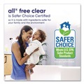 Cleaning & Janitorial Supplies | Dial 72613 47415 73 oz. Bottle 58 Loads Free Clear HE Laundry Detergent - Unscented (6/Carton) image number 9
