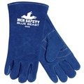 Office Jansan | MCR Safety 4600 13 in. Premium Quality Welder's Gloves - Large, Blue (1-Dozen) image number 0