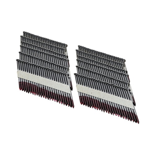 Framing Nails | Freeman FR34113-238BRS (2000-Piece) 34-Degree Paper Collated Brite Finish Ring Shank Clipped Head .113 in. x 2-3/8 in. Framing Nails image number 0