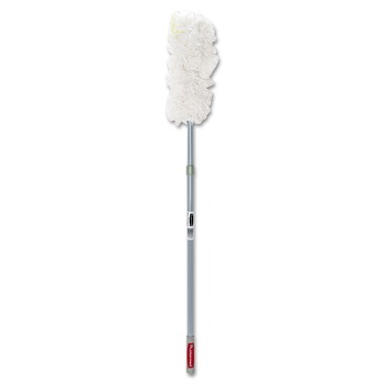 Rubbermaid Commercial 51 in. Extension Handle HiDuster Overhead Duster with Straight Launderable Head