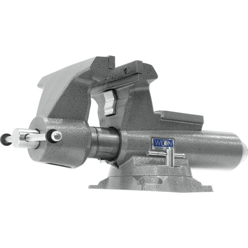 Vises | Wilton 28814 8100M Mechanics Pro Vise with 10 in. Jaw Width, 12 in. Jaw Opening, 360-degrees Swivel Base image number 0