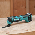 Factory Reconditioned Makita MT01R1-R 12V max CXT Brushless Lithium-Ion Cordless Multi-Tool Kit with 2 Batteries (2 Ah) image number 13