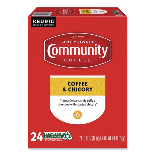 New Year New Savings! Save $25 off $150 | Community Coffee 5000374326 Coffee K-Cup - Chicory (24/Box) image number 0