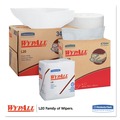 Toilet Paper | WypAll 34607 176/Box L20 Brag Box Wipers - White image number 4
