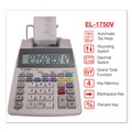 Office Jansan | Sharp EL1750V 2 Lines/Sec Black/Red Color Printing Calculator image number 1