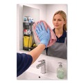Cleaning Cloths | Boardwalk BWK12PINCLOTH 12 in. x 12 in. Microfiber Cloths - Pink (12/Pack) image number 5